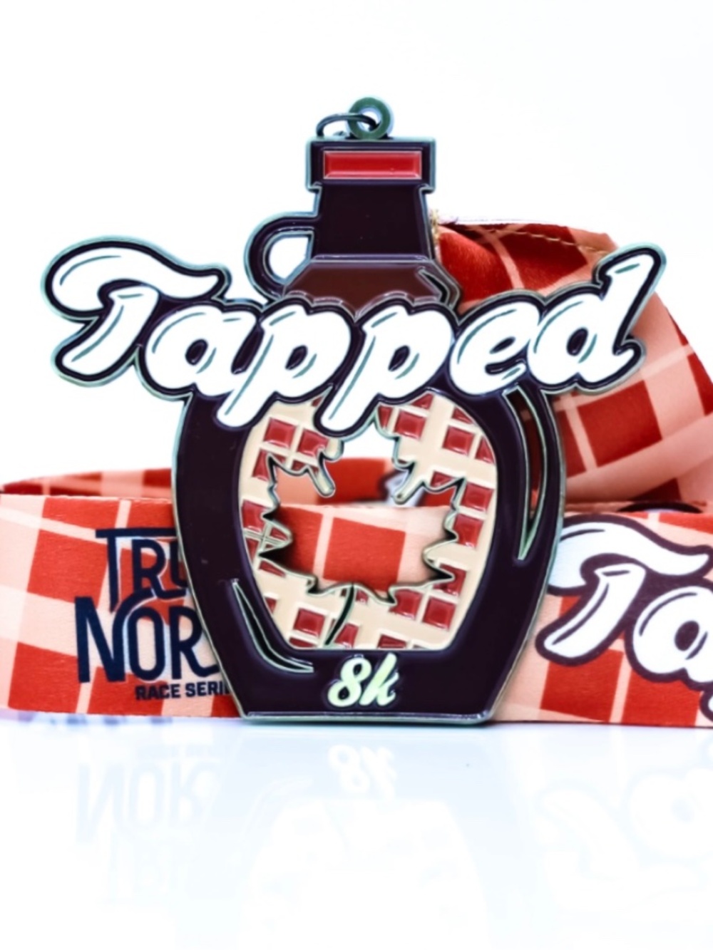 Tapped 8k virtual challenge medal